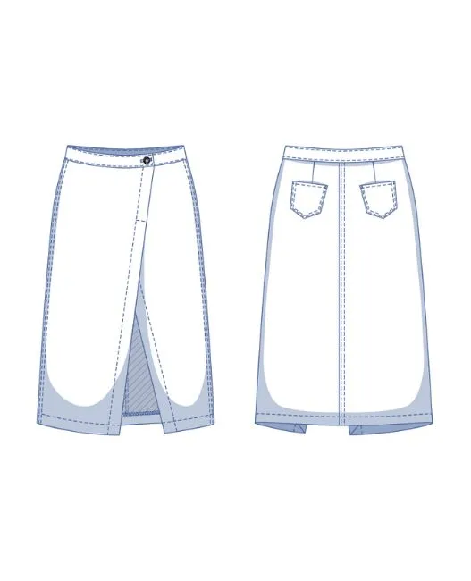 Fibre Mood - FULKI Skirt Sewing Pattern