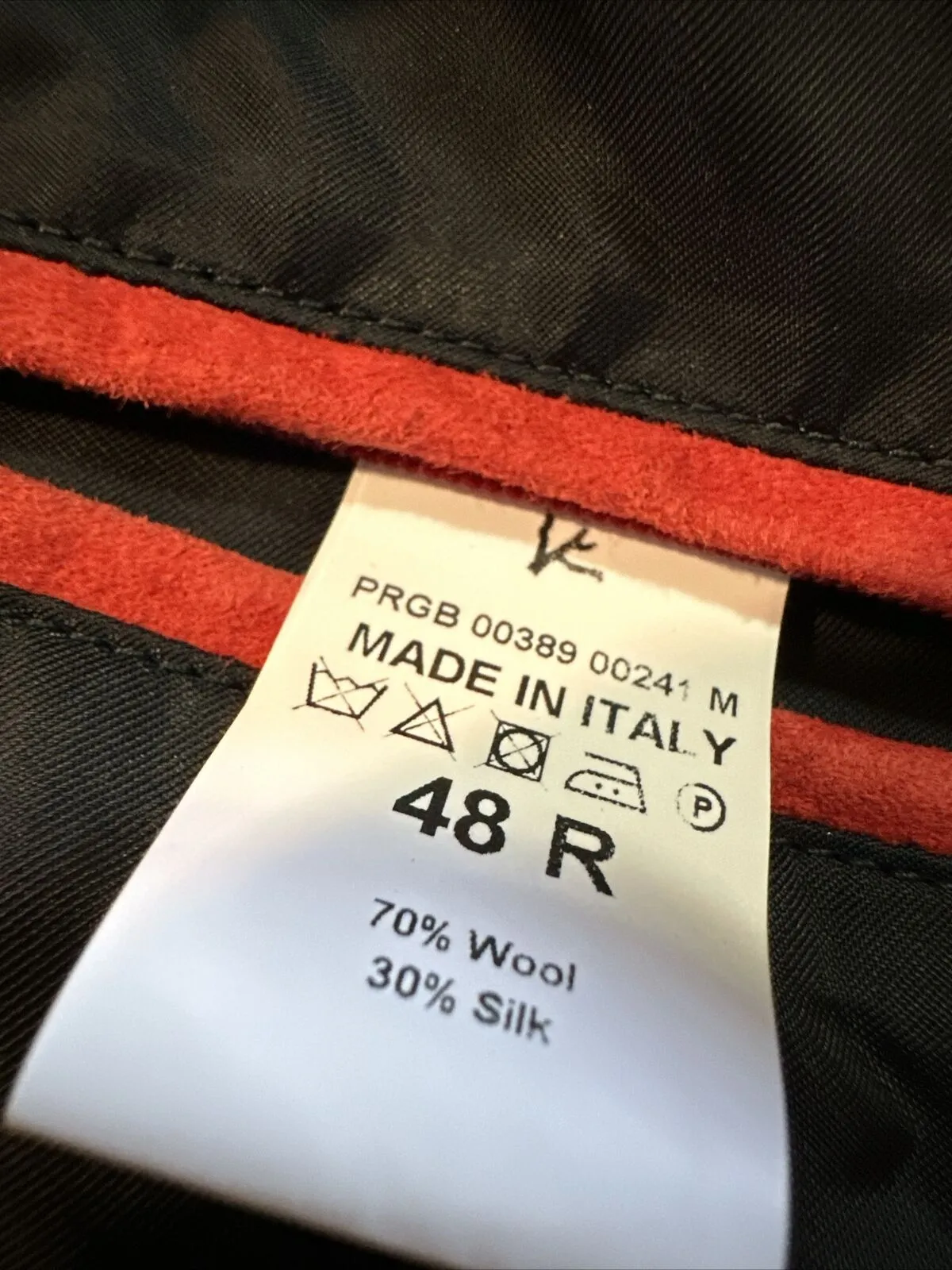 Isaia Men’s Wool & Silk Jacket Coat DK Blue 38R US/48R Eu Italy New $3250