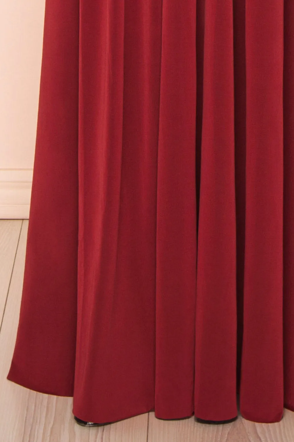 Kilda Burgundy | Convertible Maxi Dress
