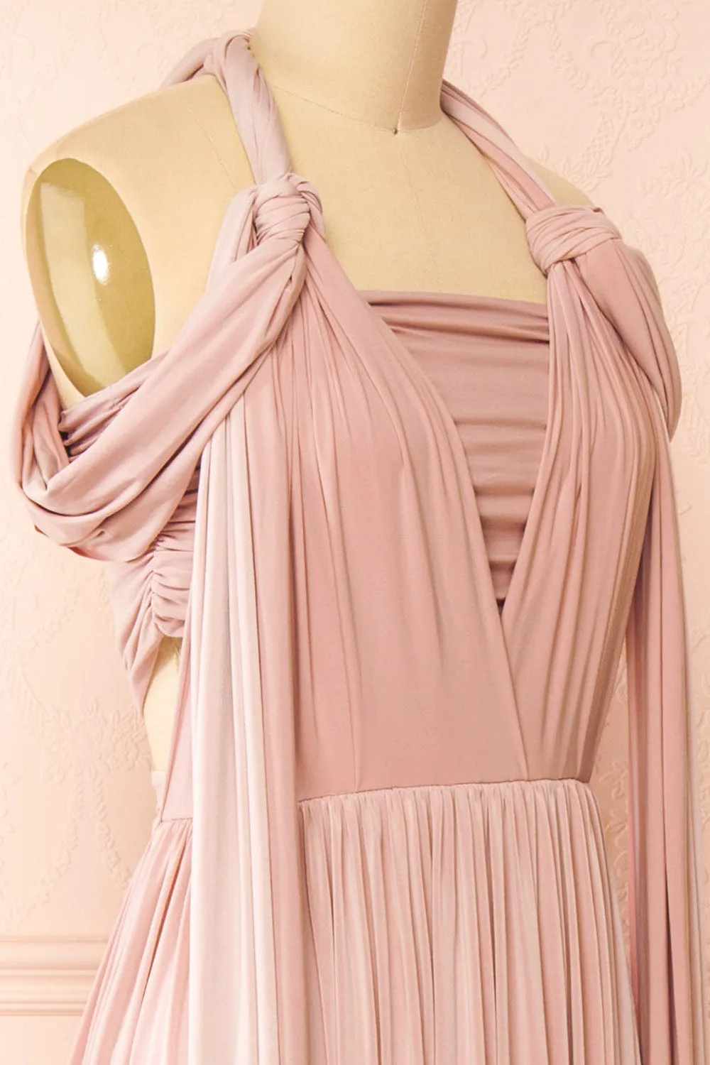 Kilda Mauve | Convertible Maxi Dress
