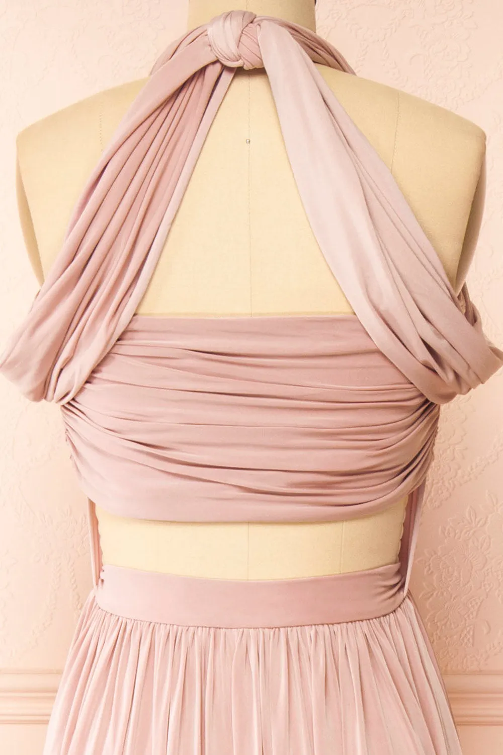 Kilda Mauve | Convertible Maxi Dress