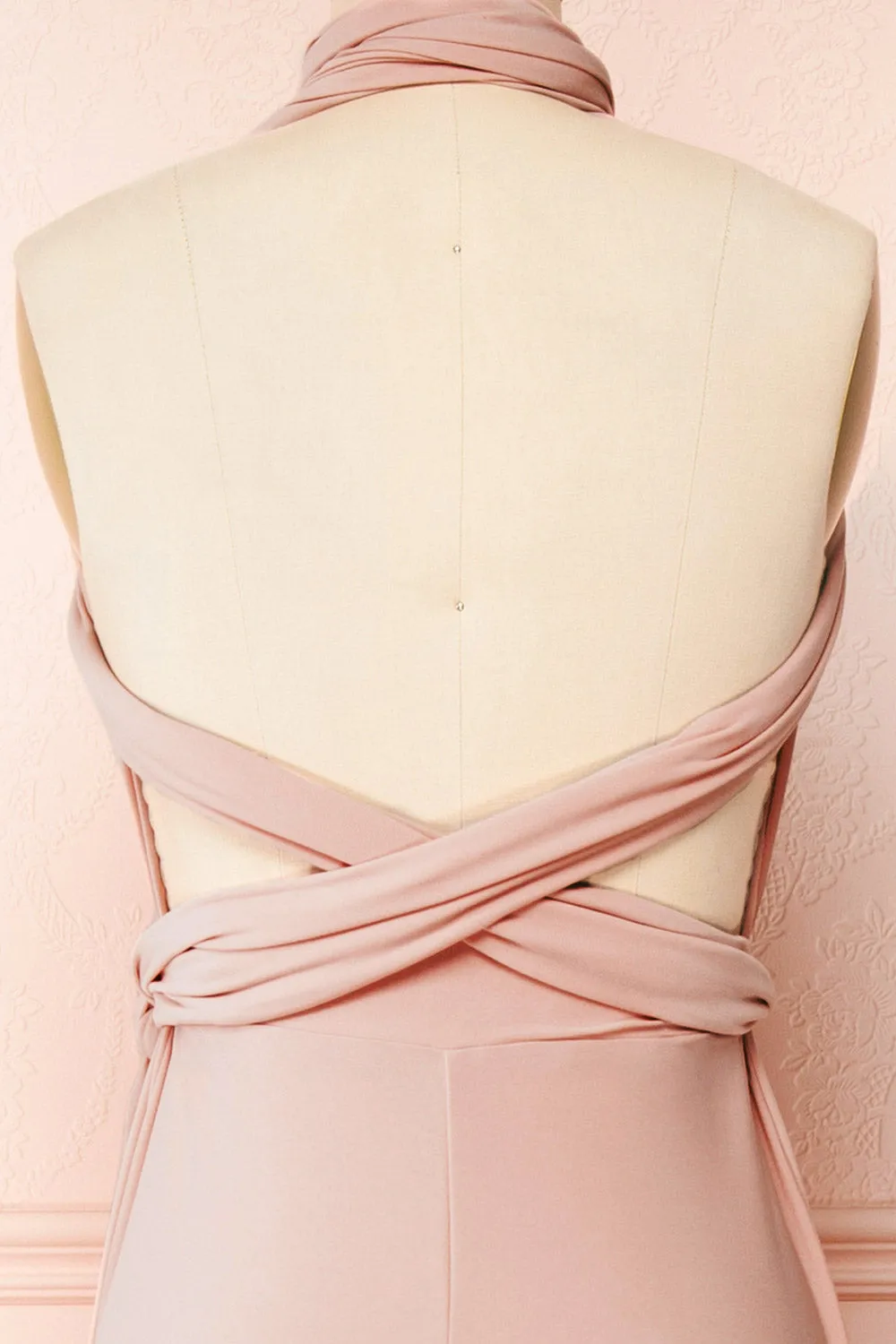 Kilda Mauve | Convertible Maxi Dress