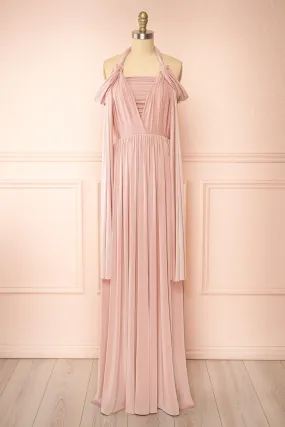 Kilda Mauve | Convertible Maxi Dress