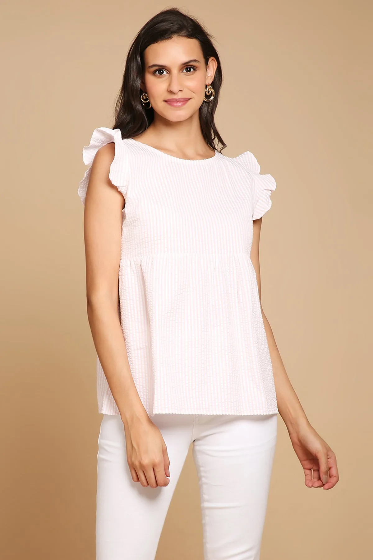 Lea Striped Top